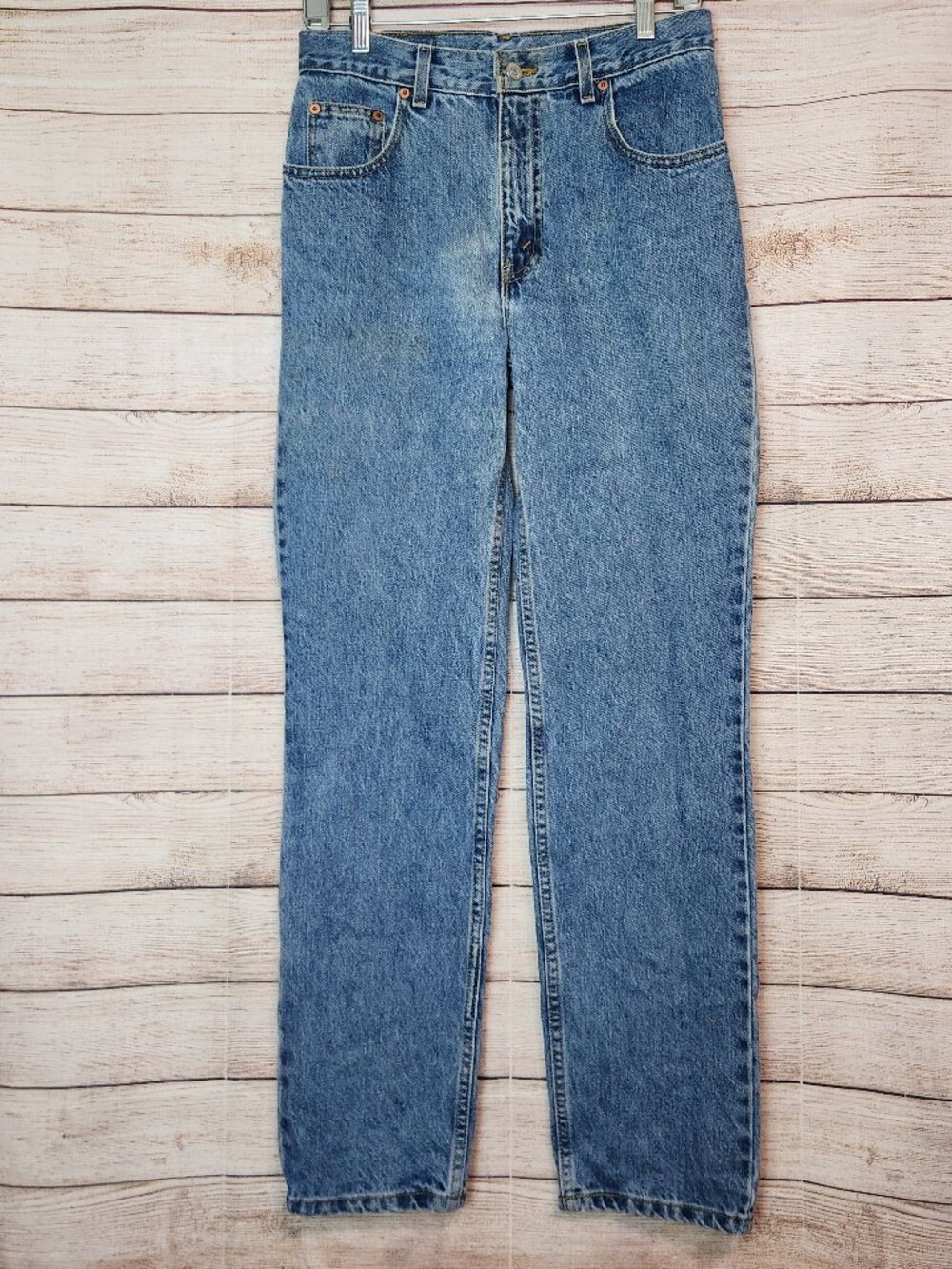 Vintage Nuovo High Waist County Seat Jeans Stone Wash Taper Leg Women's Size 30